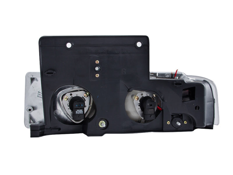 ANZO 1995-2005 Chevrolet Astro Van Crystal Faros delanteros cromados 1 pieza