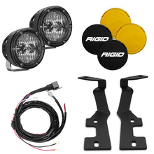 Cargar imagen en el visor de la galería, Rigid Industries 2019+ Dodge RAM 1500/TRX A-Pillar Light Kit (Incl. 4In 360-Series Drive)