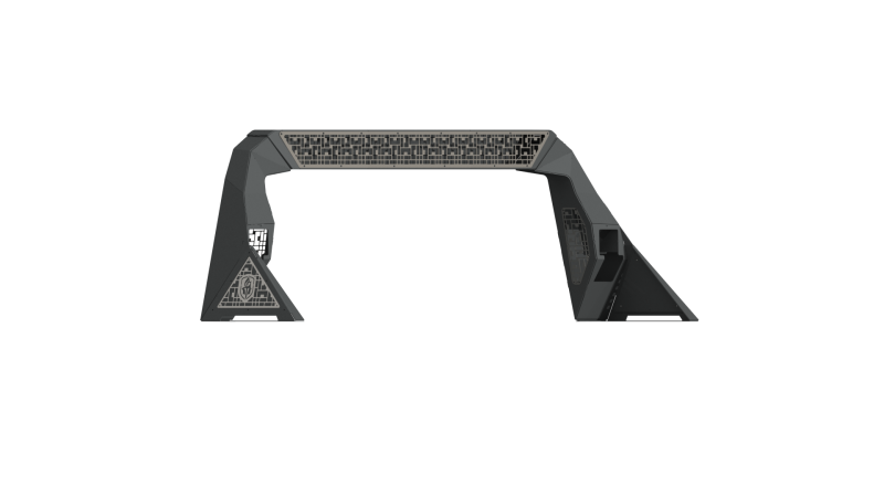 Road Armor 10-19 Dodge 1500 iDentity Soporte para dolor de cabeza con cápsulas para rieles de cama/cápsula de luz central de 40 pulgadas/crudo