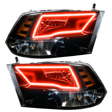 Cargar imagen en el visor de la galería, Oracle Lighting 09-18 RAM 1500 Sport Halo Headlights - Blk Housing w/RF Controller SEE WARRANTY