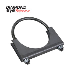 ABRAZADERA Diamond Eye de 4 pulg., 3/8 pulg., PERNO EN U, SILLÍN DE CALIBRE 11, TRABAJO PESADO