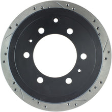 Cargar imagen en el visor de la galería, StopTech Slotted &amp; Drilled Sport Brake Rotor
