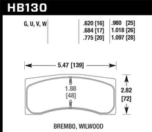 Cargar imagen en el visor de la galería, Hawk Universal Brembo DTC-70 Race Brake Pads