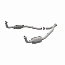 Cargar imagen en el visor de la galería, MagnaFlow Conv DF 97 Land Rover Defender 90 4.0L Y-Pipe Assy / 96-99 Discovery 4.0L Y-Pipe Assy