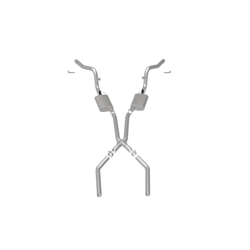 MagnaFlow Sys C/B 67-72 F-Body 2.50 pulgadas con Tru-X