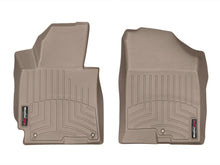 Cargar imagen en el visor de la galería, WeatherTech 2014+ Hyundai Elantra Front FloorLiner - Tan