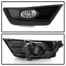 Cargar imagen en el visor de la galería, Spyder 17-18 Honda CRV OEM Fog Lights w/Switch &amp; Cover - Clear (FL-HCRV2017-T-C)