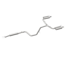 Cargar imagen en el visor de la galería, MagnaFlow Cat-Back SS 2.25/2.5in Dual Split Rear Exit Polished 3in Tip 2015 Chev Impala 3.6L V6