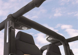 Rampage 1986-1994 Suzuki Samurai Kit de acolchado de barra antivuelco - Diamante negro