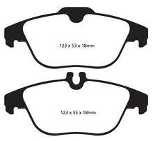 Cargar imagen en el visor de la galería, EBC 13-16 Mercedes-Benz GLK250 2.1 Twin TD Redstuff Rear Brake Pads