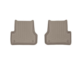 WeatherTech 12+ Audi A6 Rear FloorLiner - Tan