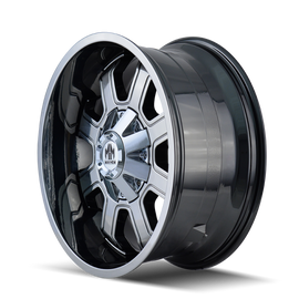 Mayhem 8103 Fierce 22x12 / 6x135 BP / -44mm Offset / 106mm Hub Chrome Wheel