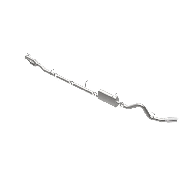 MagnaFlow Sys C/B 11-15 Ford Super Duty F250 6.2L EC CC, SS 3.5 pulg. Extensión lateral de paso trasero simple Punta de 5 pulg.