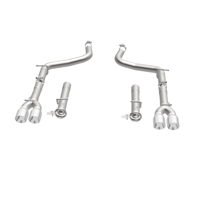 Eje trasero MagnaFlow, SS, 2,5 pulgadas, punta dividida cuádruple trasera de 3,5 pulgadas 2015 Dodge Challenger R/T 5.7L