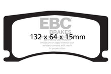 Cargar imagen en el visor de la galería, EBC 08-09 Jaguar XKR 4.2L Supercharged (Cartera) Pastillas de freno traseras Bluestuff