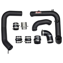 Cargar imagen en el visor de la galería, Injen 15-17 Volkswagen GTI (MK7) 2.0L Turbo TSI Kit de tubería de intercooler de aluminio - Negro