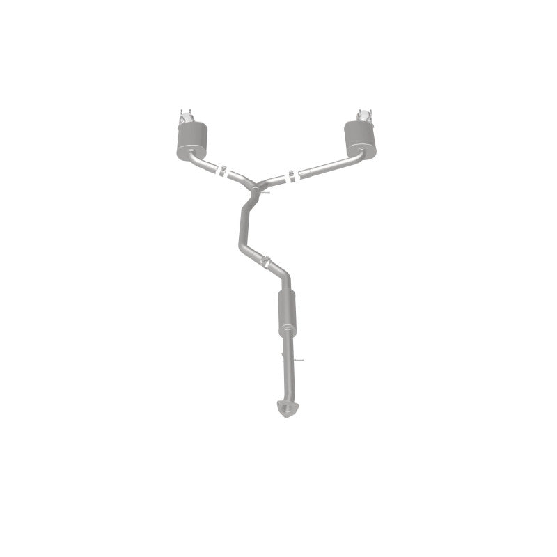 MagnaFlow Sys C/B 2015 Honda Accord 3.5L V6 2.5in SS Doble Parte Trasera Pulida Punta 4.5