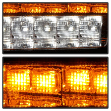 Load image into Gallery viewer, Spyder Jeep Wrangler 2018-2019 (Halogen Model Only) LED Front Bumper Lights - Seq. Signal - Chrome