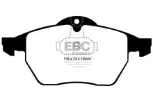 Cargar imagen en el visor de la galería, EBC 99-02 Saab 9-3 Convertible Ultimax2 Front Brake Pads