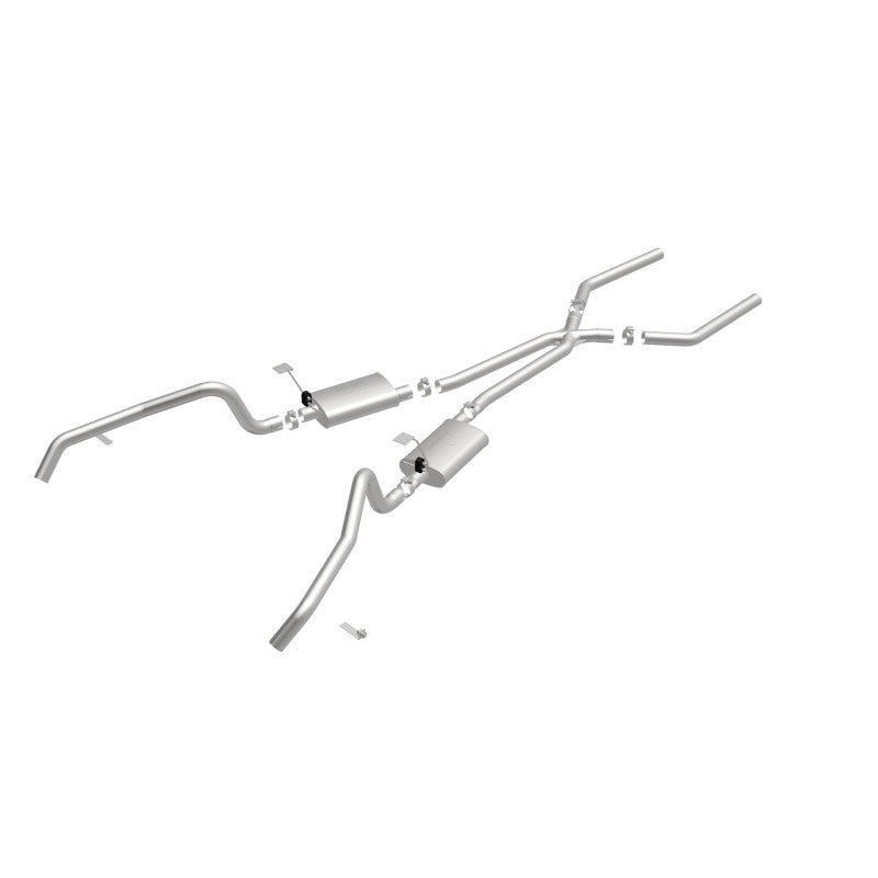 MagnaFlow Sys C/B 67-72 F-Body 2.50 pulgadas con Tru-X