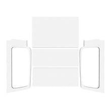 Cargar imagen en el visor de la galería, DEI 04-06 Jeep Wrangler LJ Unlimited Kit completo de revestimiento de techo - Blanco