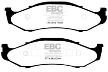 Cargar imagen en el visor de la galería, EBC 97-99 Jeep Cherokee 2.5 82 mm de alto rotores Pastillas de freno delanteras Yellowstuff