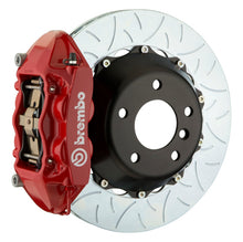 Load image into Gallery viewer, Brembo 06-10 M5/06-10 M6 Rear GT BBK 4 Piston Cast 380x28 2pc Rotor Slotted Type3-Red