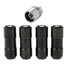 Cargar imagen en el visor de la galería, McGard Wheel Lock Nut Set - 4pk. (Cone Seat) M14X2.0 / 13/16 Hex / 2.25in. Length - Black