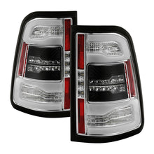 Cargar imagen en el visor de la galería, Spyder Dodge Ram 19-20 LED Tail Light Chrome ALT-YD-DR19HAL-SEQ-C
