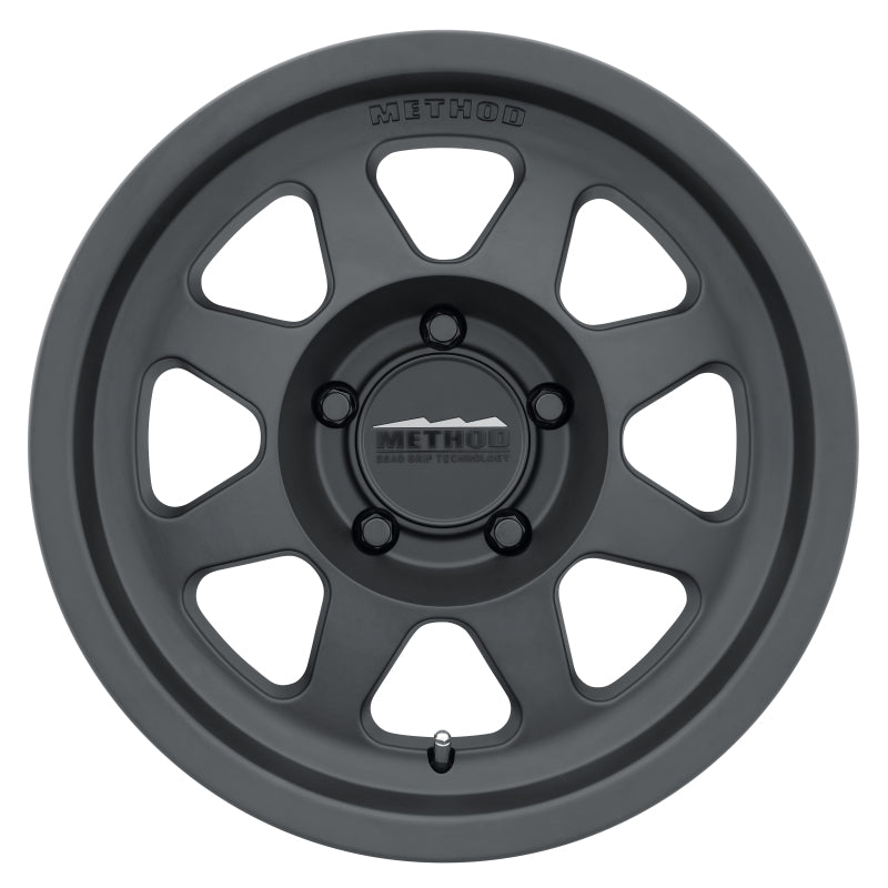 Method MR701 16x8 0mm Offset 5x6.5 114.25mm CB Rueda negra mate
