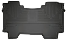 Cargar imagen en el visor de la galería, Husky Liners 2019 Ram 1500 CC WeatherBeater Revestimientos de piso para segundo asiento, color negro (SIN caja de almacenamiento de fábrica)