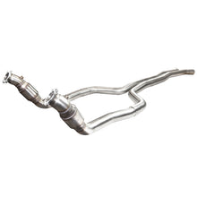 Cargar imagen en el visor de la galería, Kooks 2016+ Cadillac ATS-V 3in Green Catted Downpipes