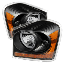 Cargar imagen en el visor de la galería, Xtune Dodge Durango 04-05 OEM Headlamps Black HD-JH-DDU04-AM-BK