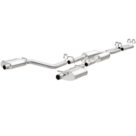 MagnaFlow Cat-Back SS 2.5 pulgadas salida trasera doble dividida (puntas OEM) 15-16 Dodge/Chrysler Charger/300 5.7L V8