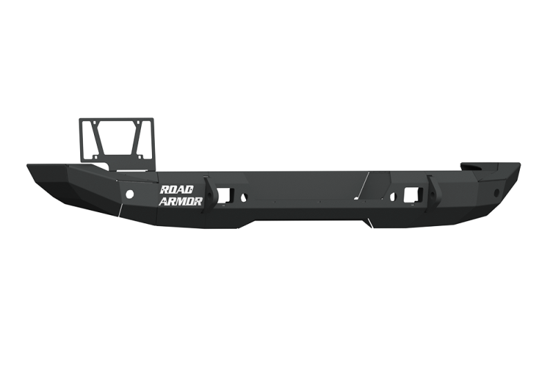 Road Armor 18-20 Jeep Wrangler JL Stealth Parachoques trasero de ancho completo - Tex Blk