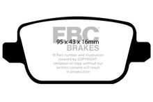 Cargar imagen en el visor de la galería, EBC 2006+ Volvo S80 Bluestuff NDX Rear Brake Pads