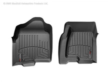 Cargar imagen en el visor de la galería, WeatherTech 99-00 Chevrolet Silverado Crew Cab Front FloorLiner - Black