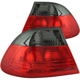 ANZO 2000-2003 BMW Serie 3 E46 Luces traseras rojas/ahumadas - Exteriores