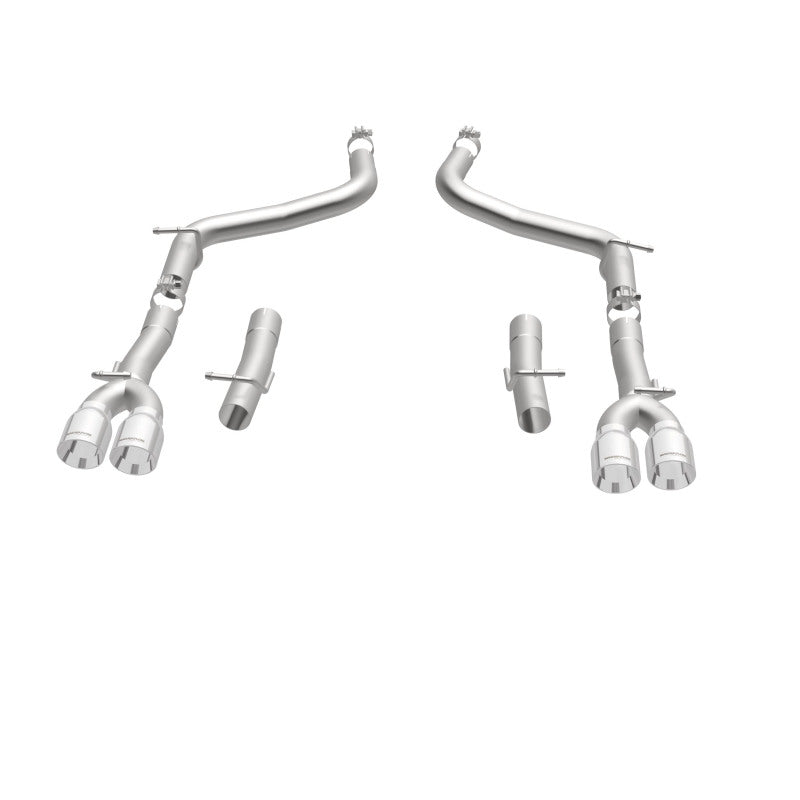 MagnaFlow Eje trasero, SS, 2.5 pulgadas, cuádruple trasero dividido Punta de 3.5 pulgadas 2015 Dodge Challenger 3.6L V6