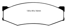 Cargar imagen en el visor de la galería, EBC 90-93 Infiniti M30 3.0 Pastillas de freno delanteras Redstuff