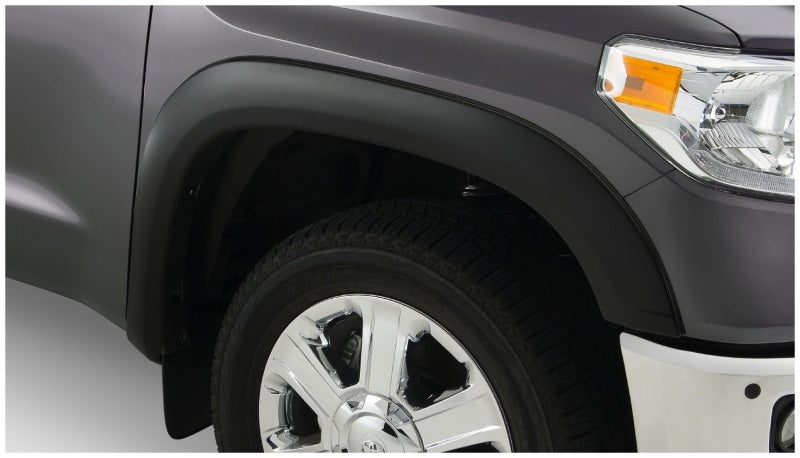 Bushwacker 16-18 Toyota Tundra Fleetside OE Style Bengalas - 4 piezas - Gris magnético