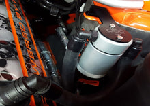 Cargar imagen en el visor de la galería, J&amp;L 2011-2017 Ford Mustang GT Driver Side Oil Separator 3.0 - Clear Anodized