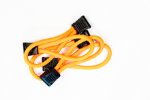 Cargar imagen en el visor de la galería, Tiradores de cremallera Fishbone Offroad Paracord 5 piezas Naranja neón