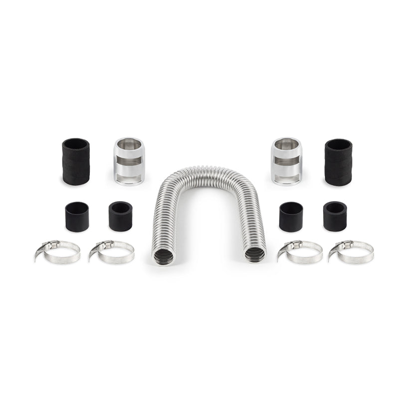 Kit de manguera flexible para radiador Mishimoto de 24 pulgadas, cromado