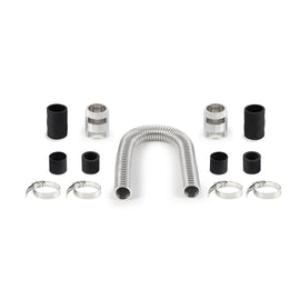 Kit de manguera flexible para radiador Mishimoto de 24 pulgadas, cromado