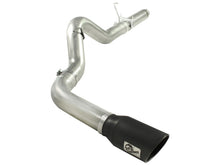 Cargar imagen en el visor de la galería, aFe Atlas Exhausts Escape de acero aluminizado con respaldo DPF Dodge Diesel Trucks 07.5-12 L6-6.7L Punta negra