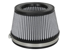Cargar imagen en el visor de la galería, Filtro de aire universal aFe Magnum FLOW Pro DRY S 6 pulgadas F / 7 pulgadas B / 5,5 pulgadas T (Inv) / 3,375 pulgadas H