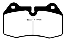 Cargar imagen en el visor de la galería, EBC 94-99 BMW M5 3.8 (E34) Pastillas de freno delanteras Bluestuff