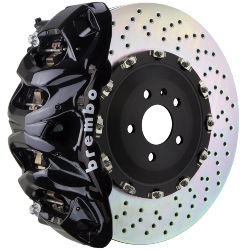 Brembo 18+ Atlas Front GT BBK 8 pistones fundidos 412x38 2 piezas rotor perforado-negro