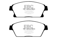 Cargar imagen en el visor de la galería, Pastillas de freno delanteras EBC 13+ Buick Encore 1.4 Turbo Yellowstuff